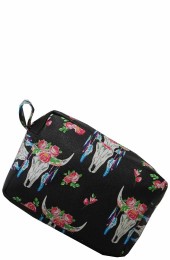 Leather Cosmetic Pouch-PBUG613/BK